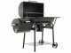 CB 650-2 Royal Food - Kohlegrill mit Grillrost aus Edelstahl und R&auml;ucherkammer - Kochfl&auml;che 64,5x37x5 cm
