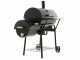 CB 650-2 Royal Food - Kohlegrill mit Grillrost aus Edelstahl und R&auml;ucherkammer - Kochfl&auml;che 64,5x37x5 cm