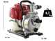 Selbstansaugende Benzin Gartenpumpe Honda WX10T, 25 mm Anschl&uuml;sse