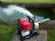 Selbstansaugende Benzin Gartenpumpe Honda WX10T, 25 mm Anschl&uuml;sse