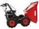GeoTech Pro GEOTRAK 400 - Motorschubkarre - Kippmulde 400 kg - Allradantrieb