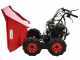 GeoTech Pro GEOTRAK 400 - Motorschubkarre - Kippmulde 400 kg - Allradantrieb