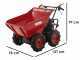 GeoTech Pro GEOTRAK 400 - Motorschubkarre - Kippmulde 400 kg - Allradantrieb