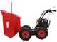 GeoTech Pro GEOTRAK 500 - Motorschubkarre - Kippmulde 500 kg - Allradantrieb