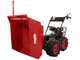 GeoTech Pro GEOTRAK 500 - Motorschubkarre - Kippmulde 500 kg - Allradantrieb