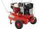 Benzin Kolbenkompressor Tornado Double F 750 Honda GX 200
