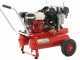 Benzin Kolbenkompressor Tornado Double F 750 Honda GX 200