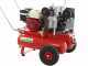 Benzin Kolbenkompressor Tornado Double F 750 Honda GX 200
