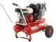 Benzin Kolbenkompressor Tornado Double F 750 Honda GX 200