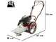 Blue Bird FLO Speed 6HO - Benzin-Fadenm&auml;her - Messer und Fadenkopf - Honda GCVx170
