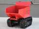 Raupendumper BLUE BIRD Transporter 500 D - Mulde mit 500 kg Tragf&auml;higkeit