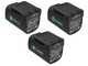 Campagnola Stark XM - Akku Baumschere mit Kabelsatz und Akkutasche - 3x 14,4V 2,5 Ah