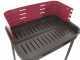 Seven Italy Flavia s/r 45 - Handgefertigter Eisen-Holzkohlegrill - 45,5x29,5cm