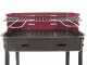 Seven Italy Flavia s/r 45 - Handgefertigter Eisen-Holzkohlegrill - 45,5x29,5cm