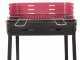 Seven Italy Flavia s/r 45 - Handgefertigter Eisen-Holzkohlegrill - 45,5x29,5cm