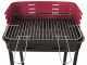 Seven Italy Flavia s/r 45 - Handgefertigter Eisen-Holzkohlegrill - 45,5x29,5cm