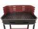 Mille Flavia c/r 45 - Handgefertigter Eisen-Holzkohlegrill - 45,5x29,5cm