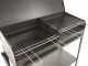 Seven Italy Vanessa 2G - Handgefertigter Holzkohlegrill aus Eisen - 2x 47.5x37cm