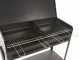 Seven Italy Vanessa 2G - Handgefertigter Holzkohlegrill aus Eisen - 2x 47.5x37cm