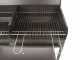 Seven Italy Vanessa 2G - Handgefertigter Holzkohlegrill aus Eisen - 2x 47.5x37cm