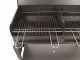 Seven Italy Vanessa 2G - Handgefertigter Holzkohlegrill aus Eisen - 2x 47.5x37cm