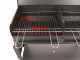 Seven Italy Vanessa 2G - Handgefertigter Holzkohlegrill aus Eisen - 2x 47.5x37cm