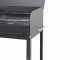 Seven Italy Vanessa 2G - Handgefertigter Holzkohlegrill aus Eisen - 2x 47.5x37cm