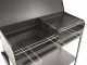 Seven Italy Vanessa 2G - Handgefertigter Holzkohlegrill aus Eisen - 2x 47.5x37cm