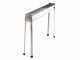 Seven Italy BBQ-60 INOX - Holzkohlegrill f&uuml;r Lammspie&szlig;e - 60x14cm