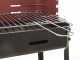 Mille Flavia c/r 55 - Handgefertigter Eisen-Holzkohlegrill - 55,5x29,5cm
