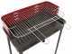 Mille Flavia s/r 55 - Handgefertigter Eisen-Holzkohlegrill - 55,5x29,5cm