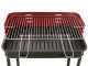 Mille Flavia s/r 55 - Handgefertigter Eisen-Holzkohlegrill - 55,5x29,5cm