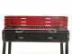 Mille Flavia s/r 55 - Handgefertigter Eisen-Holzkohlegrill - 55,5x29,5cm