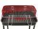 Mille Flavia s/r 55 - Handgefertigter Eisen-Holzkohlegrill - 55,5x29,5cm