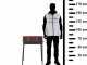 Mille Flavia s/r 55 - Handgefertigter Eisen-Holzkohlegrill - 55,5x29,5cm