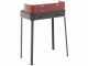 Mille Flavia s/r 55 - Handgefertigter Eisen-Holzkohlegrill - 55,5x29,5cm