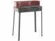Mille Flavia s/r 55 - Handgefertigter Eisen-Holzkohlegrill - 55,5x29,5cm
