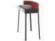 Mille Flavia s/r 55 - Handgefertigter Eisen-Holzkohlegrill - 55,5x29,5cm