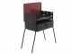 Seven Italy Pic-Nic Grillkoffer - Handgefertigter Holzkohlegrill aus Eisen - 40x28cm