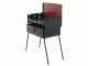 Seven Italy Pic-Nic Grillkoffer - Handgefertigter Holzkohlegrill aus Eisen - 40x28cm