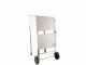 Seven Italy Achille Small - Handgefertigter Holzkohlegrill aus Edelstahl - 47,5x37cm
