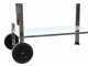 Seven Italy Achille Big - Handgefertigter Holzkohlegrill aus Edelstahl - 2x 47,5x37cm
