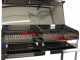 Seven Italy Achille Big - Handgefertigter Holzkohlegrill aus Edelstahl - 2x 47,5x37cm