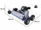 BullMach PAN 150 L - Mulcher mit Benzinmotor f&uuml;r Quad - Loncin LC2V80FD
