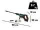 Gardena AcquaClean 24/18V Lithium  Hochdruckreiniger-Pistole - mit 2.5A Lithium-Akku