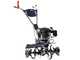 Motorhacke BullMach FLORA 60 mit 4-Takt-Loncin-OHVBenzinmotor, 139 ccm