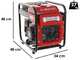 Geotech iG 3500 EVO - Benzin Inverter-Stromerzeuger 3.5 kW - Dauerleistung 3.2 kW - 230V