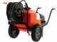 Batteriebetriebene Spritzpumpe Stocker 12 V 80 L art. 303 - Elektrische Spirtzpumpe auf Wagen mit Spritzgest&auml;nge und Anh&auml;ngerkupplung