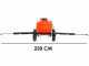 Batteriebetriebene Spritzpumpe Stocker 12 V 80 L art. 303 - Elektrische Spirtzpumpe auf Wagen mit Spritzgest&auml;nge und Anh&auml;ngerkupplung