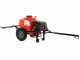 Batteriebetriebene Spritzpumpe Stocker 12 V 80 L art. 303 - Elektrische Spirtzpumpe auf Wagen mit Spritzgest&auml;nge und Anh&auml;ngerkupplung